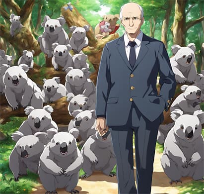 Anton Bruckner with Koala's March