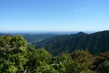 御岳山からの眺望