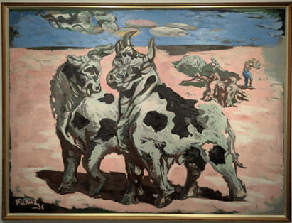 東京国立近代美術館 福沢一郎「牛」