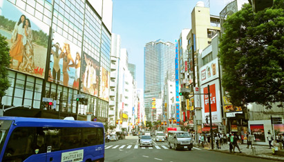 渋谷 夏の日の午後