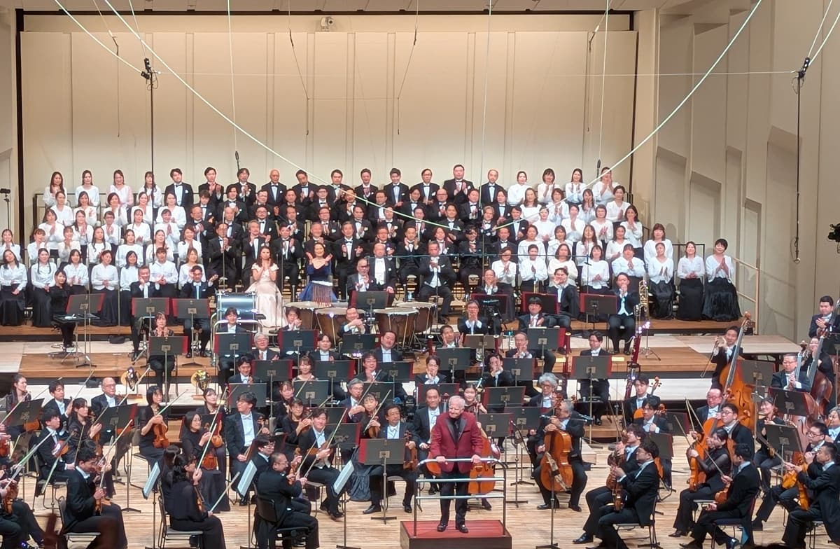 レナード・スラットキン指揮NHK交響楽団の「第九」